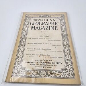 National Geographic Magazine May 1919 No  Insert